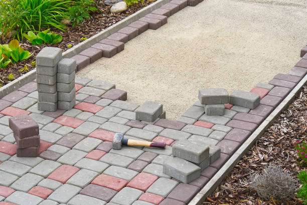 Permeable Paver Driveway in Tishomingo, OK